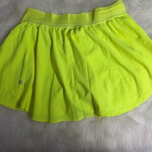 Lululemon Court Rival High-Rise Skirt -- "Faded Zap"